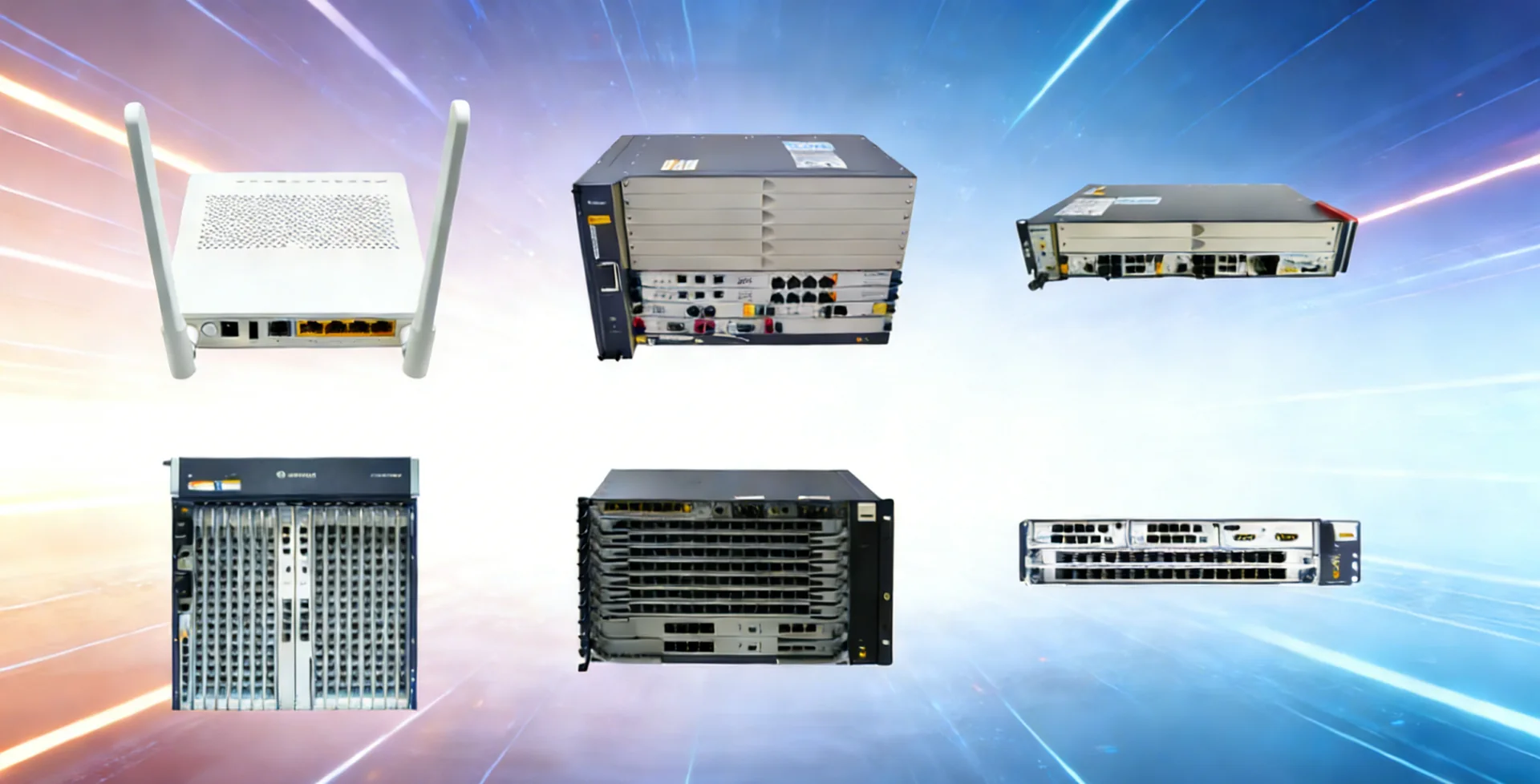 Fiber access and network equipment